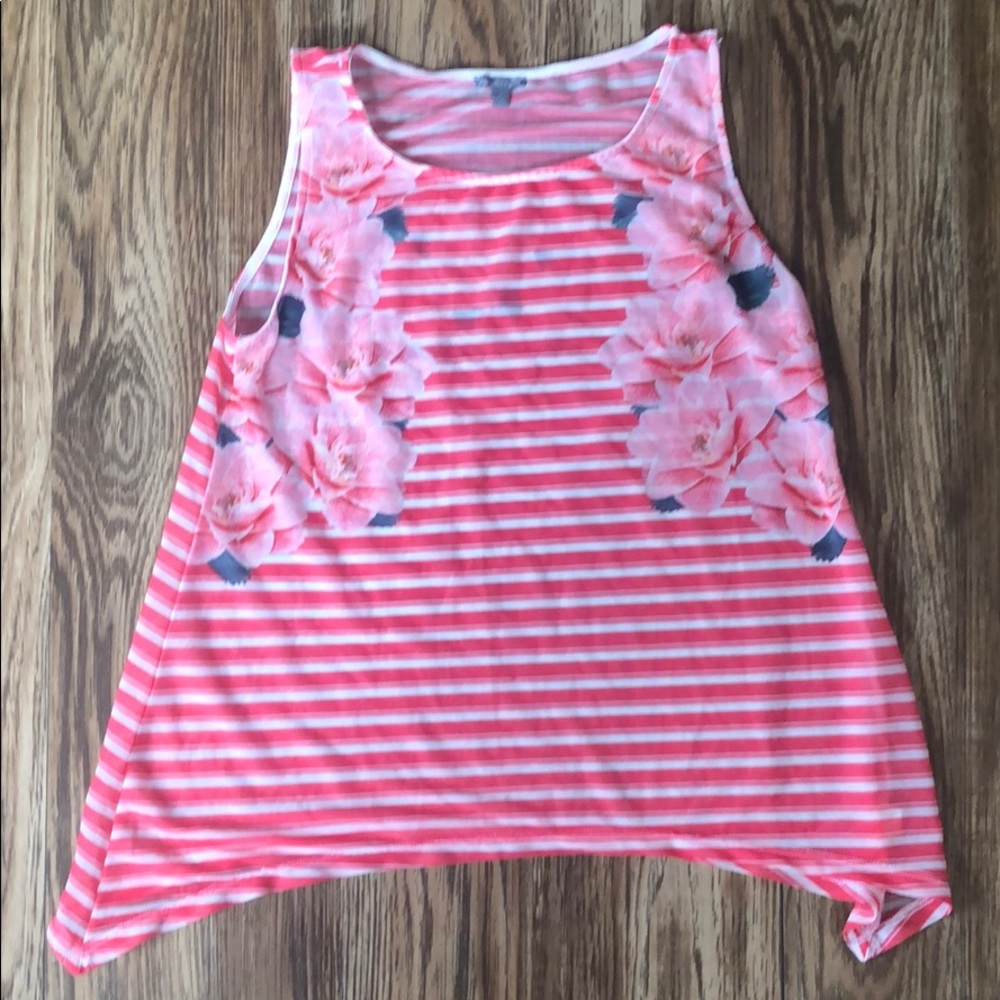 Charlotte Russe Junior transparent top
